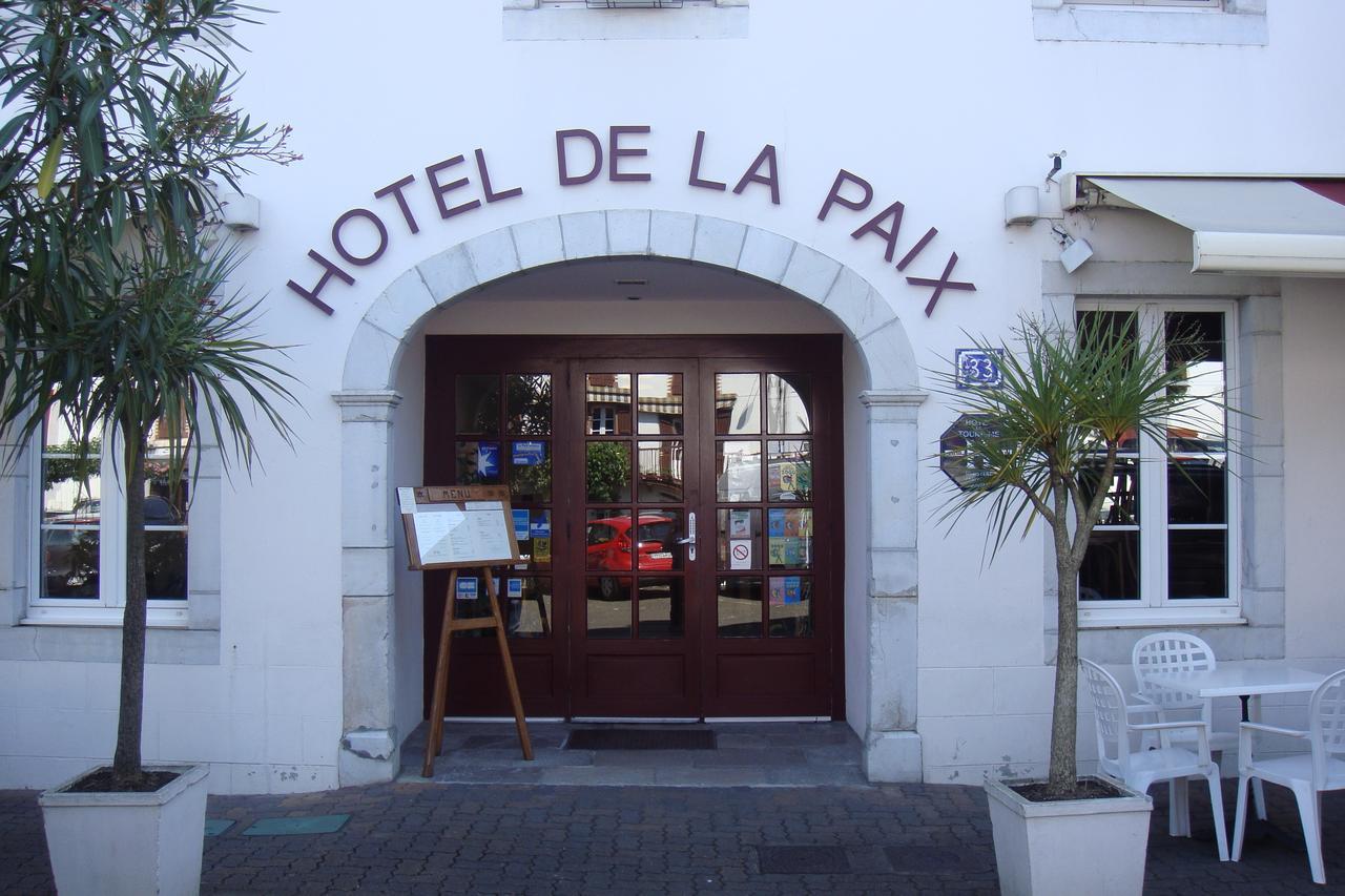 Hotel-Restaurant De La Paix Saint-Palais  المظهر الخارجي الصورة